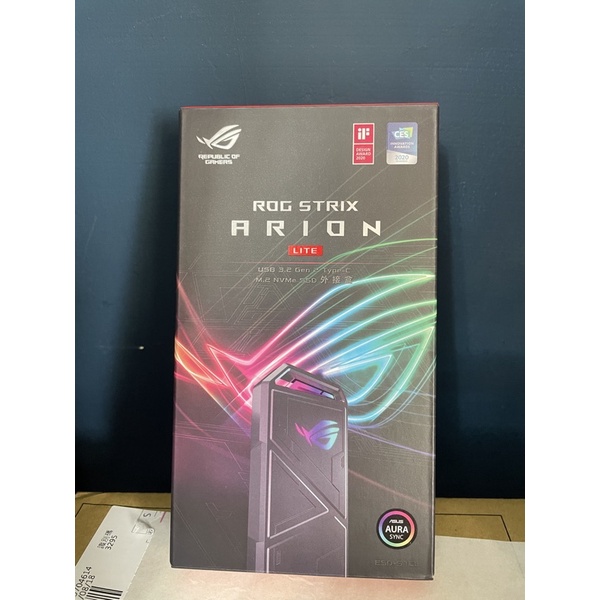 「全新免運」ROG Strix Arion Lite (SSD外接盒)