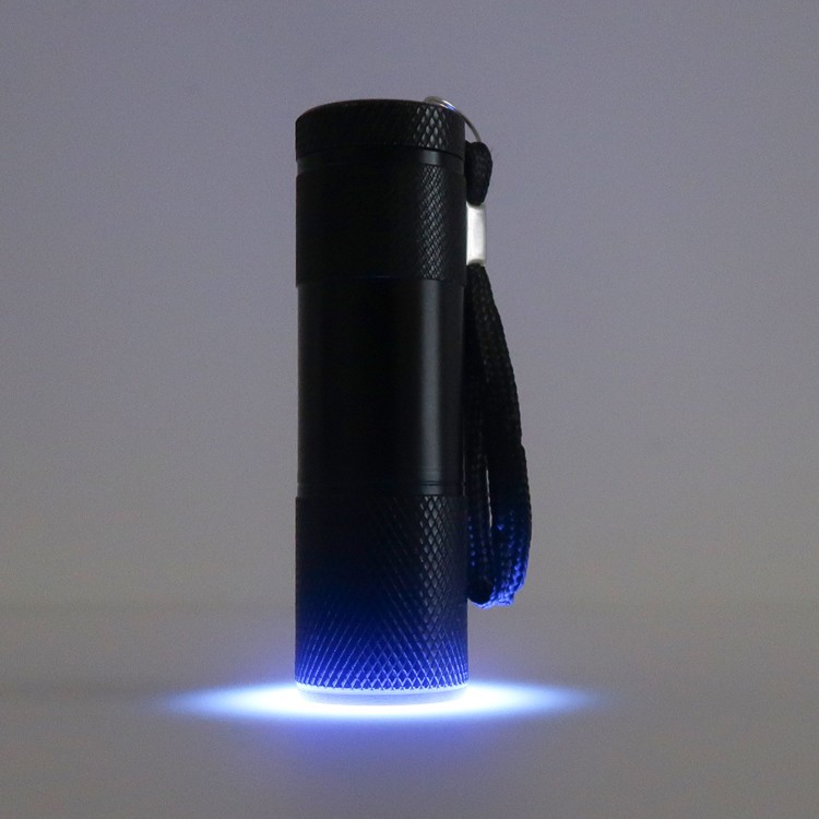 紫外線 LED 手電筒 螢光反應 實驗 檢查 UV