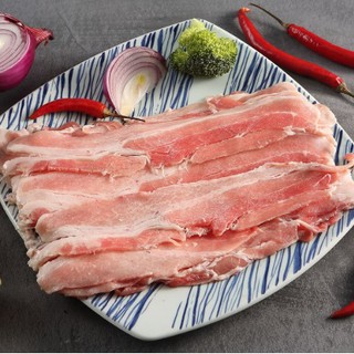 【大王牛肉】豬五花肉片 500g土10%/包 冷凍肉片/牛肉/豬肉/豬肉片/肉片/牛肉片