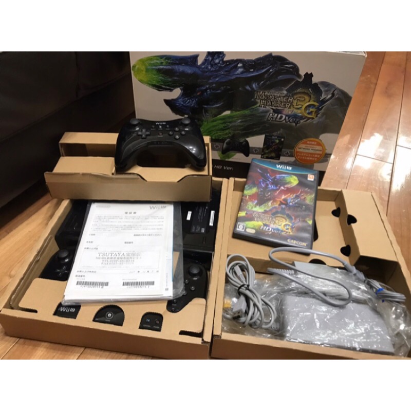 Wiiu 主機32gb Wii U 日版 Gamepad控制器 支援wii遊戲魔物獵人3g Hd 綑綁機 蝦皮購物
