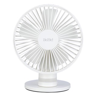 ikiiki 伊崎 USB充電桌夾兩用扇 IK-EF7401 廠商直送