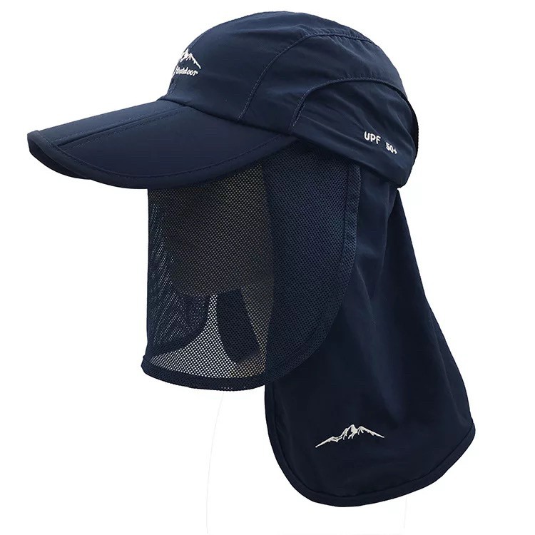 【裝備部落】Hatty outdoor 防曬帽 UPF50+ 透氣速乾 可拆網布 摺疊收納 登山帽 棒球帽 鴨舌帽 老帽