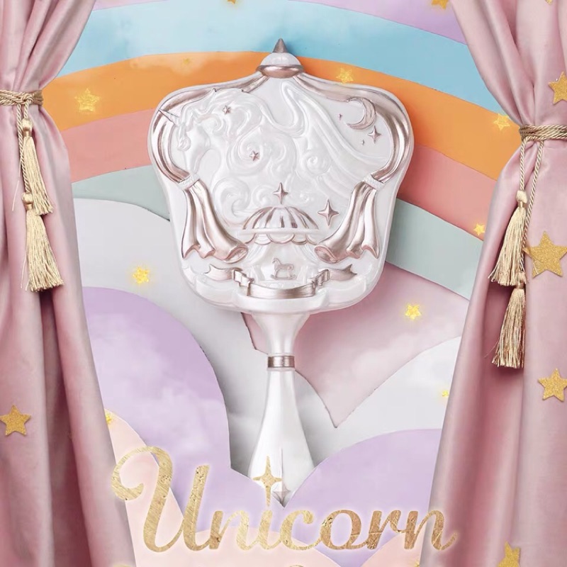 新品預購 Flower Knows花知曉獨角獸手持化妝鏡 蝦皮購物