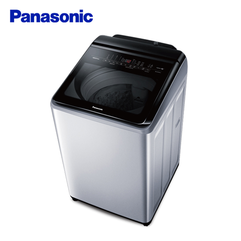 Panasonic 國際牌 17kg變頻直立式洗脫洗衣機 NA-V170LMS-S 含基本安裝+舊機回收 大型配送