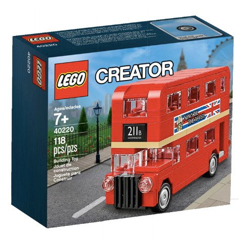 【亞當與麥斯】LEGO 40220 Mini London Bus*