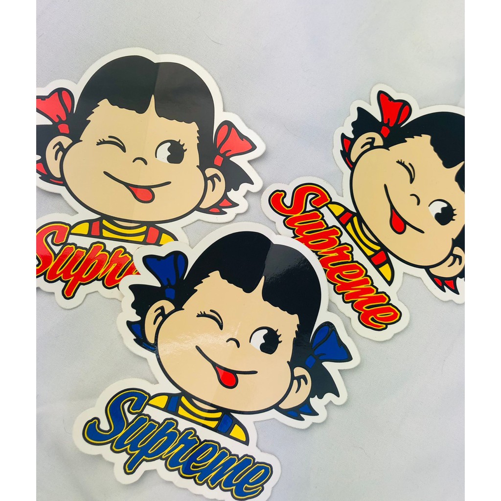 【HOMIEZ】SUPREME Candy girl Sticker【SUPSK018】 防水貼紙 貼紙