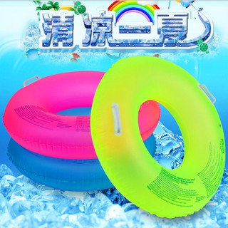 熒光游泳圈 加厚成人​​游泳圈 加厚兒童游泳圈 霓虹充氣泳圈 游泳圈 浮圈 泳圈 男女救生圈 腋下圈 水上玩具 免運費
