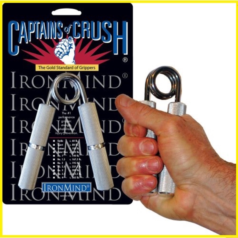 【在家健身】世界腕力賽 指定 握力器 IronMind Captains of Crush 簡稱CoC 只賣1199元