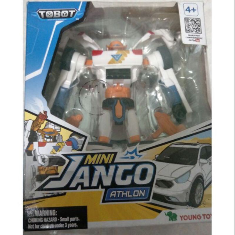 現貨 正版 YONUG TOYS TOBOT 機器戰士 警長 迷你 MINI 變型機器人 外盒不優美