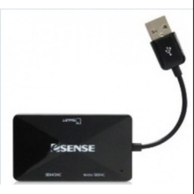 全新  Esense OS3 ATM智慧晶片+ SD/T-Flaash 讀卡機  逸盛代理
