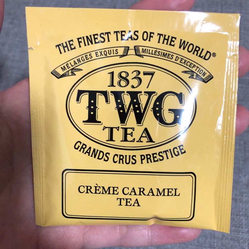 【現貨】TWG Tea 茶包 Creme Caramel Tea(單包售)