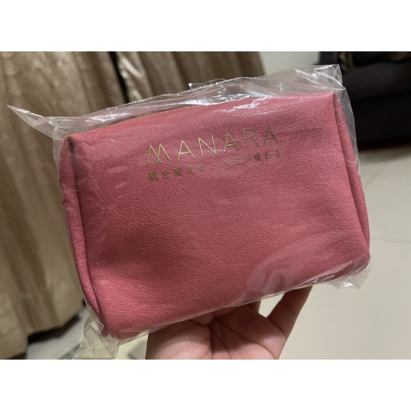 MANARA-粉色化妝包