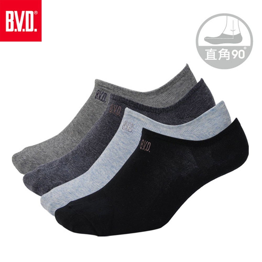 【BVD】超低襪口男隱形襪-BN701 男襪 低口襪