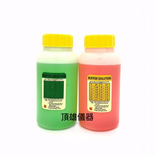 PH7.0標準液 PH4.0標準液 酸鹼值PH校正液 酸鹼值校正液PH標準液 500cc 水質檢測 頂雄儀器(台製)現貨