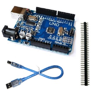 【萍萍】UNO R3 ARDUINO 行家板 開發板 USB傳輸線 排針 ch340 FT232 附驅動程式課程資料