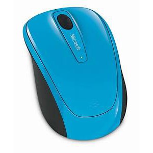 微軟 Microsoft Wireless Mobile 3500 無線 行動 滑鼠  藍色