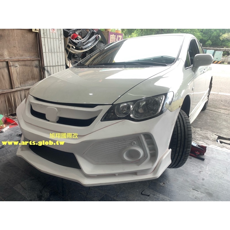 HONDA CIVIC8 K12 NEW STYL TYPE R10泰版前保桿空力套件2006-2012