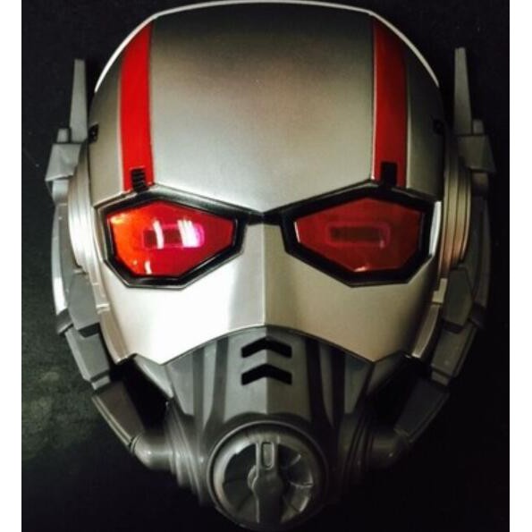 萬聖節 燈光面具  Ant-Man 蟻人 發光面具 復仇者聯盟 派對變裝裝扮道具cosplay 男童面具玩具