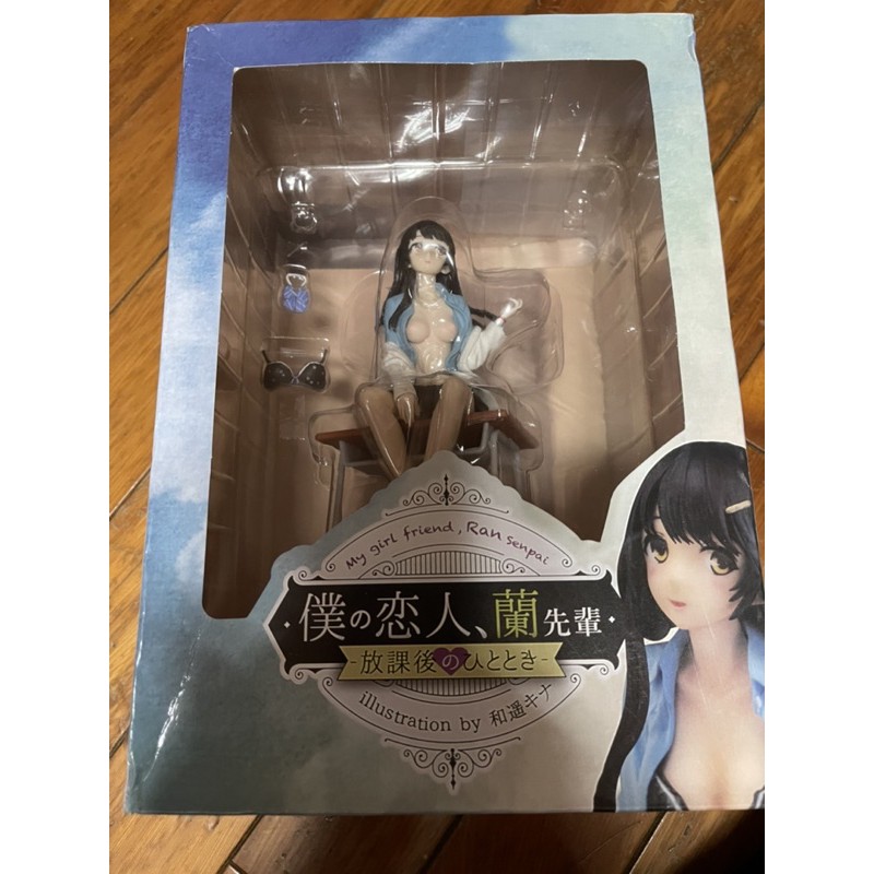 快速出貨稀有18 可脫僕的戀人蘭先輩蘭學姐放課後片刻和遙jk制服校服內衣坐姿性感美女公仔 蝦皮購物