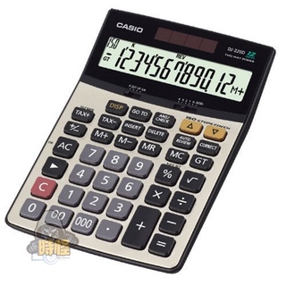 【CASIO】 臺灣卡西歐公司貨 12位數桌上型商用計算機 (DJ-220D PLUS)