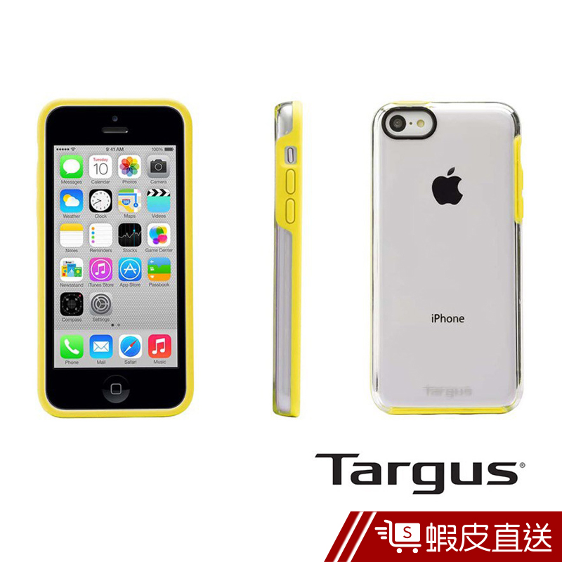 Targus iPhone 5C 漾彩透明保護殼-黃 現貨 蝦皮直送