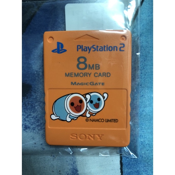 《三九四六》【絕版品】太鼓達人 太鼓の達人 PS2 PlayStaion 2専用記憶卡(8MB) 二手品