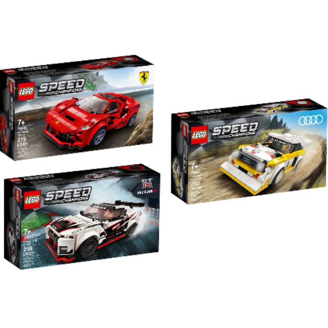 [BrickHouse]  LEGO 樂高 Speed Champion 76895 76896 76897 合售 全新