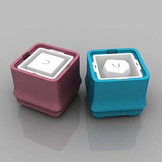 POLAR ICE 極地冰盒 - 方竹系列 雙個超值組 (粉+藍) -《威士忌冰球製造》