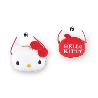 【震撼精品百貨】凱蒂貓_Hello Kitty~日本SANRIO三麗鷗 KITTY 造型斜背收納包-紅/粉