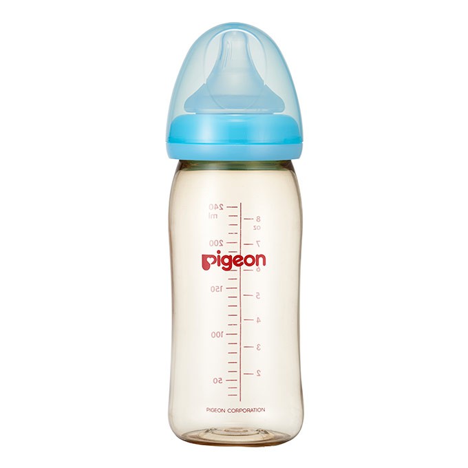 【貝親】寬口母乳實感PPSU奶瓶240ml，9個月以上(LL奶嘴)
