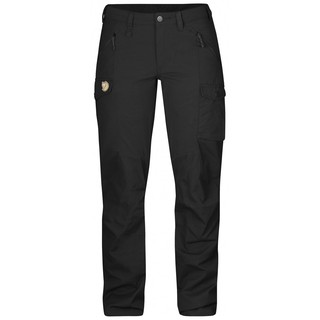 瑞典Fjallraven 小狐狸 NIKKA TROUSERS G1000 彈性長褲/登山褲 女 黑/89236S