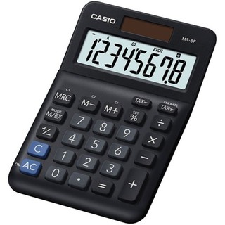 【乖迪文具小舖】//CASIO 卡西歐//商用計算機 8位數 大型顯示幕 快速輸入 雙電力 MS-8F