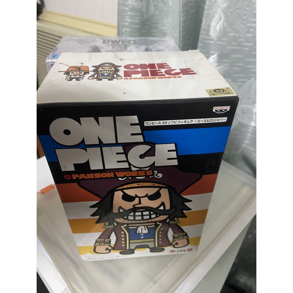 日版金證 航海王 海賊王 ONE PIECE PANSON WORKS 哥爾 D 羅傑 公仔模型