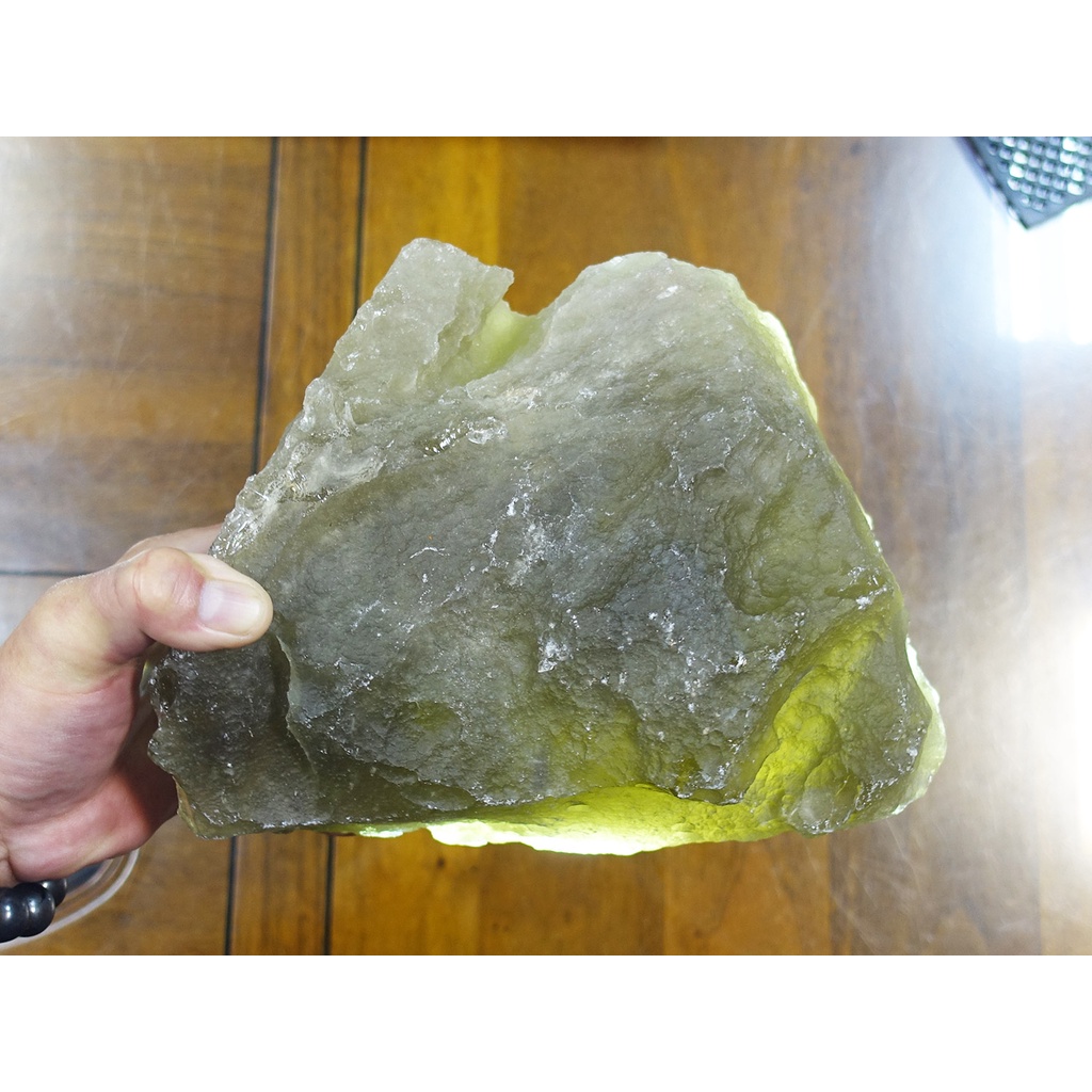 §能量礦石§ 稀少綠色 埃及隕石4772g 黃金隕石 LDG 利比亞沙漠玻璃