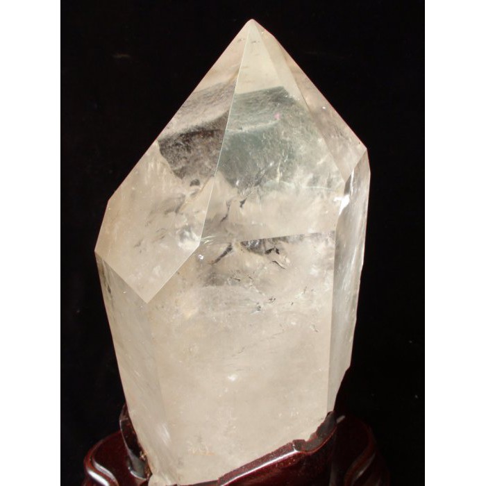 ~shalin-crystal~巴西晶王白水晶骨幹~3.8公斤~晶質清透~質地超優~值得珍藏!
