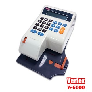 。OA小舖。 Vertex 電子支票機 W-6000 [光電+撥鍵]中文機