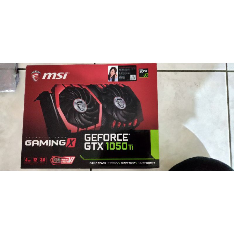 二手 GEFORCE GTX  1050Ti Gaming X