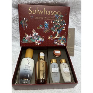 雪花秀潤燥養膚精華60ml+滋陰生人參緊緻煥顏微導精露30ml禮盒組 價值8241