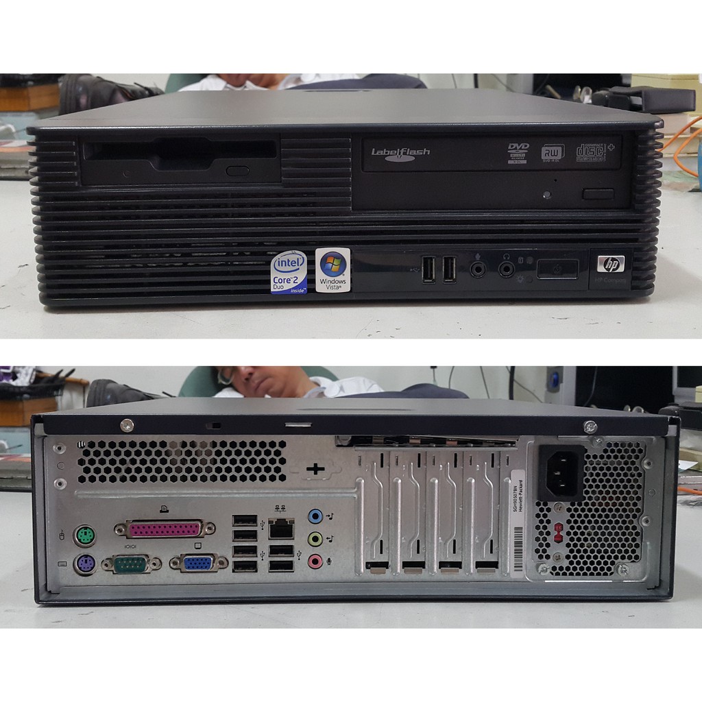 中古良品 二手電腦 HP dx7400sff 準系統 小電腦 500GB硬碟 桌機