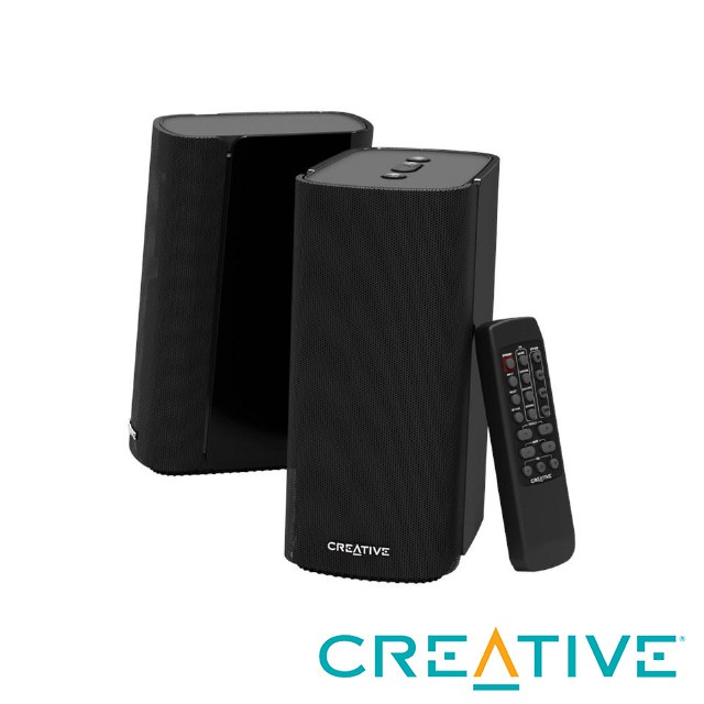 【也店家族 】_公司貨_Creative 創新未來　T100 Hi Fi 藍芽 5.0 藍牙喇叭 光纖輸入