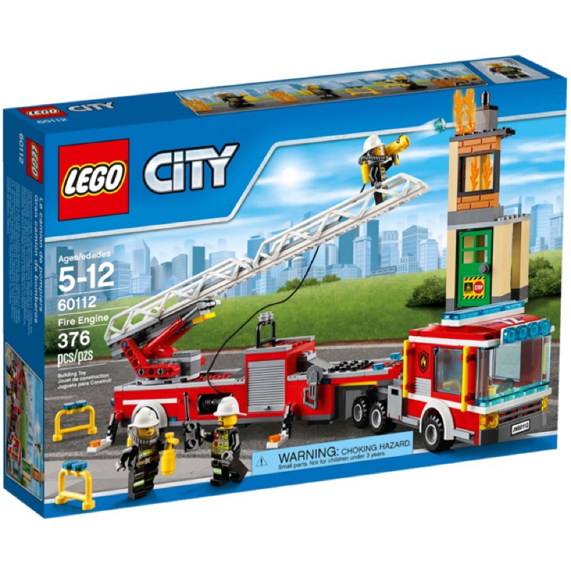 Lego 樂高 60112 消防車 Fire 大型消防車