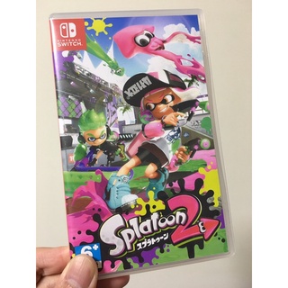 「二手遊戲」Switch 漆彈大作戰2 - Splatoon 2 日文版 漆彈大作戰3 斯普拉遁3可參考