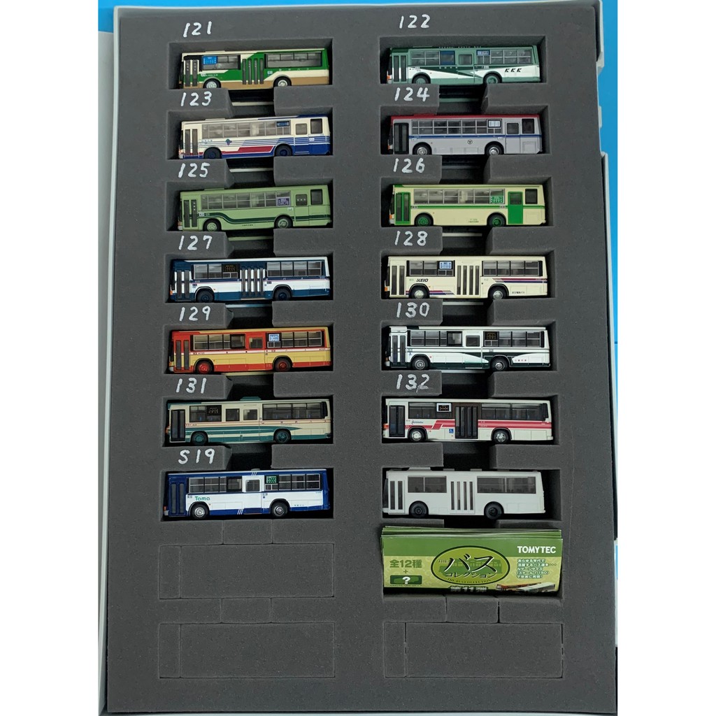 TOMYTEC 巴士收集 第11弾 隱藏版 (多摩巴士)+特殊情況+付一台未塗装 計14台 五十鈴 西日本車体工業 N規