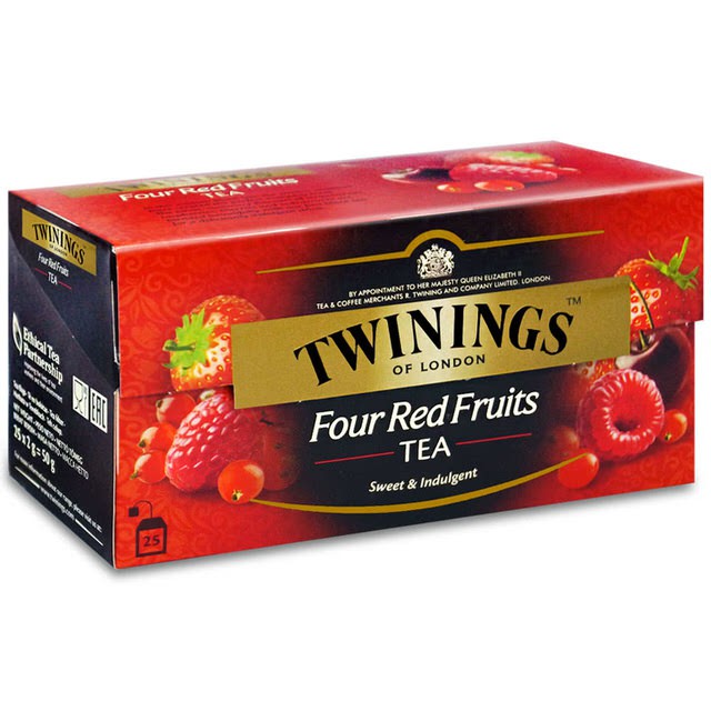 【Twinings】唐寧茶 四紅果茶(2g* 25入)