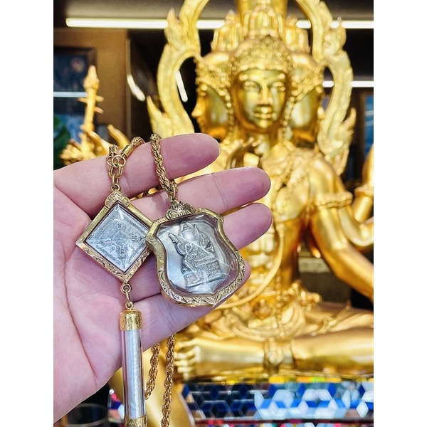 永鑫泰國佛牌Yongxin Amulet🇹🇭全泰四面佛第一⚡️阿贊興派灣純銀盾型四面佛、龍普sei純銀菱形四面佛純分享。