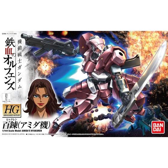 萬代 鋼彈-鐵血的孤兒 HG IBO 1/144 010 百鍊 阿蜜達 Hyakuren Amida 迪瓦茲骨架 塔賓斯