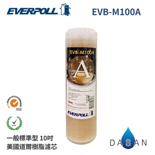 【EVERPOLL】EVB-M100A M100A 10吋 標準型 美國道爾樹脂 濾芯 大山淨水