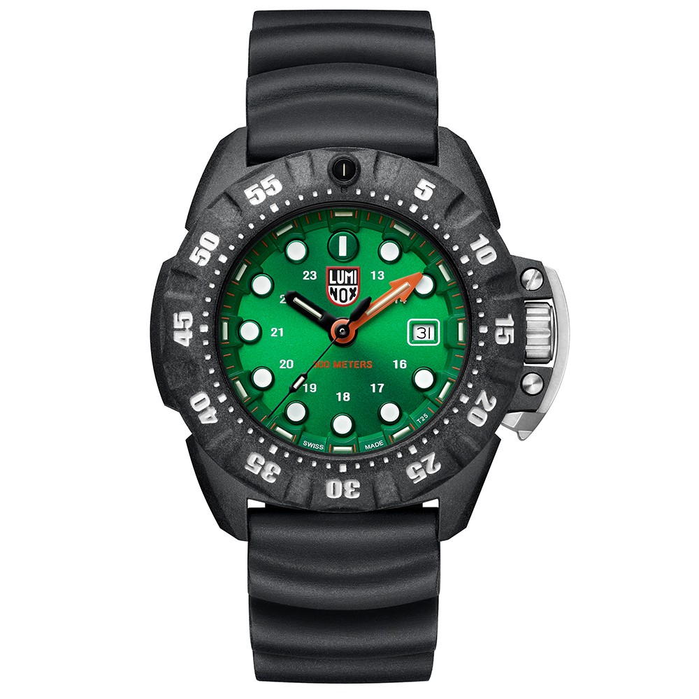 LUMINOX 雷明時專業深潛系列腕錶 - 金屬綠x白時標/45mm 1567