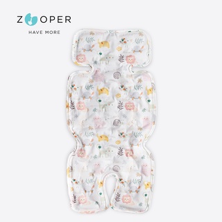 【Zooper】ICE POP 冰冰涼感墊 SS22限定款－動物園（推車 汽座 座墊 涼墊 冰墊 透氣墊 四季用）
