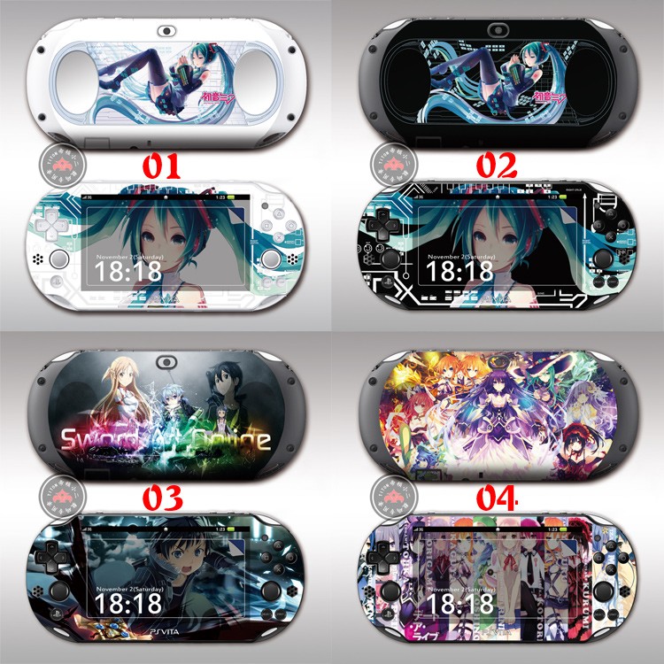 Psv Vita Ta01 28 Psv 痛機貼膜貼紙痛貼彩貼取貨贈桌布 愛給低評勿入圖案一樣品質呢 蝦皮購物